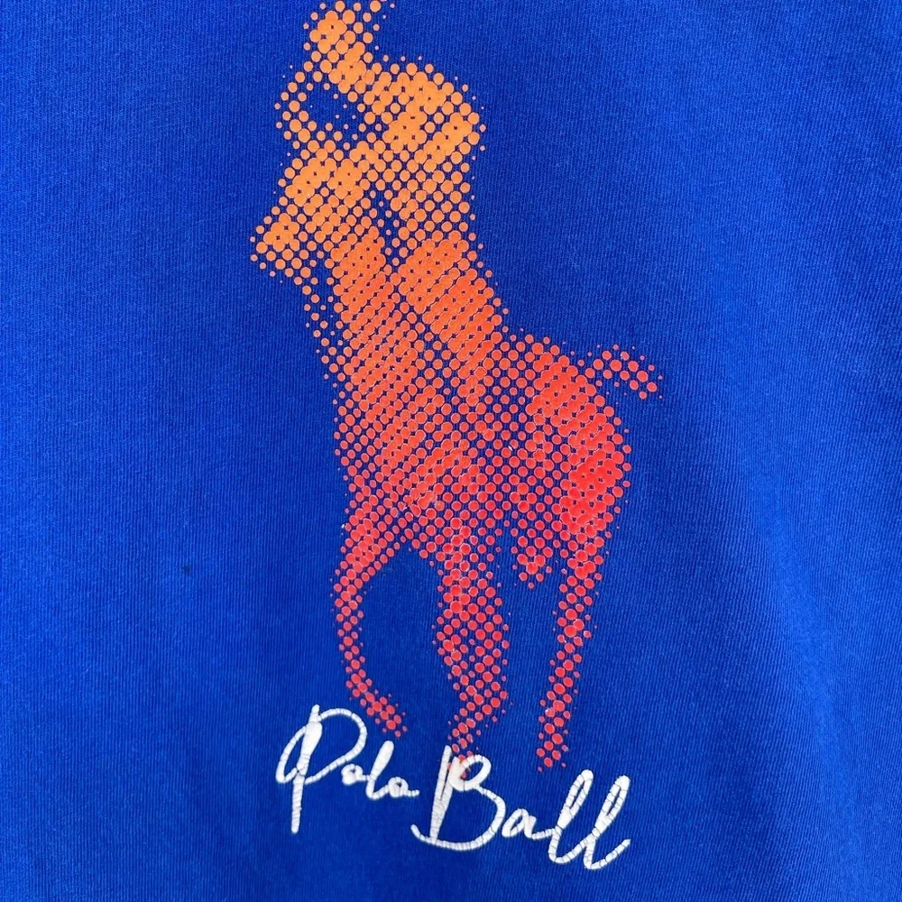 Polo Ralph Lauren Blue Kids Shirt‎ Polo Ball Jockey Boys 8